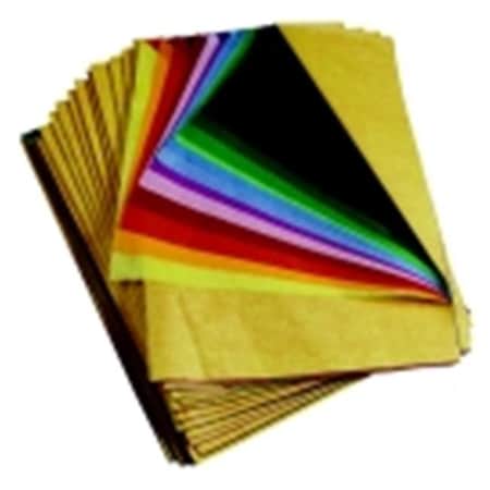 Spectra Spectra Deluxe Bleeding Art Tissue Paper Assortment - Assorted Rainbow Color; Pack 480 200591